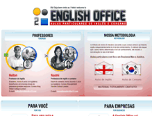Tablet Screenshot of englishoffice33.com